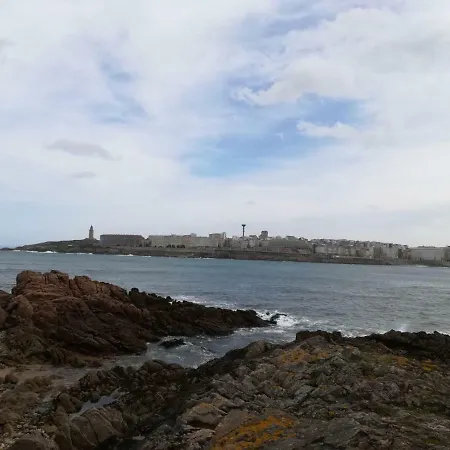 아파트 Apartamento Playa Riazor, Coruna *