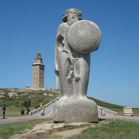 Apartamento Playa Riazor, Coruna 아파트