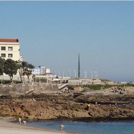 Apartamento Playa Riazor, Coruna * 아 코루냐
